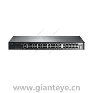 TP-LINK TL-SH8434 万兆堆叠网管交换机28GE 4SFP复用4SFP+2QSFP+