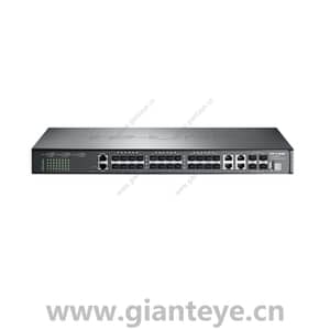TP-LINK TL-SH8434F 万兆堆叠网管交换机 4GE 24SFP 4SFP+ 2QSFP+