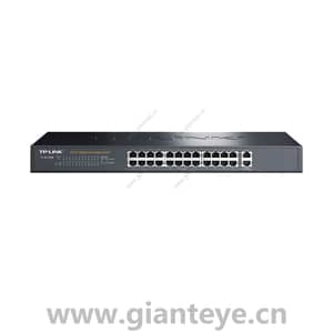 TP-LINK TL-SL1226 千兆非网管交换机24FE 2GE 铁壳 二层