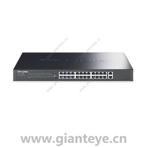 TP-LINK TL-SL1226MP 千兆上联非网管PoE交换机 2GE 24PoE 180W