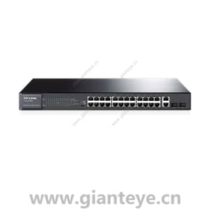 TP-LINK TL-SL1226PE 26口非网管PoE交换机 2GE 2SFP 24PoE 384W