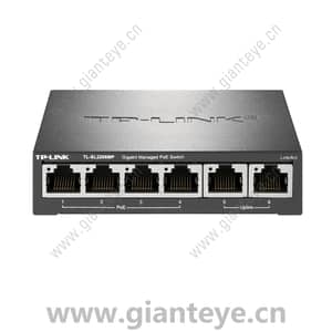 TP-LINK 普联 TL-SL2206MP 千兆上联云管理PoE交换机