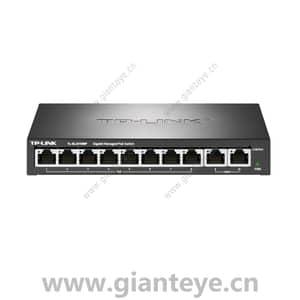 TP-LINK 普联 TL-SL2210MP 千兆上联云管理PoE交换机