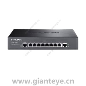 TP-LINK TL-SL3109 千兆上联网管交换机 8FE 1GE 铁壳 二层