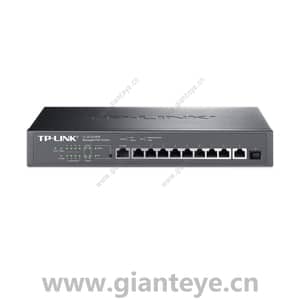 TP-LINK TL-SL3210PE 千兆上联网管PoE交换机 1GE 1SFP 8PoE 118W