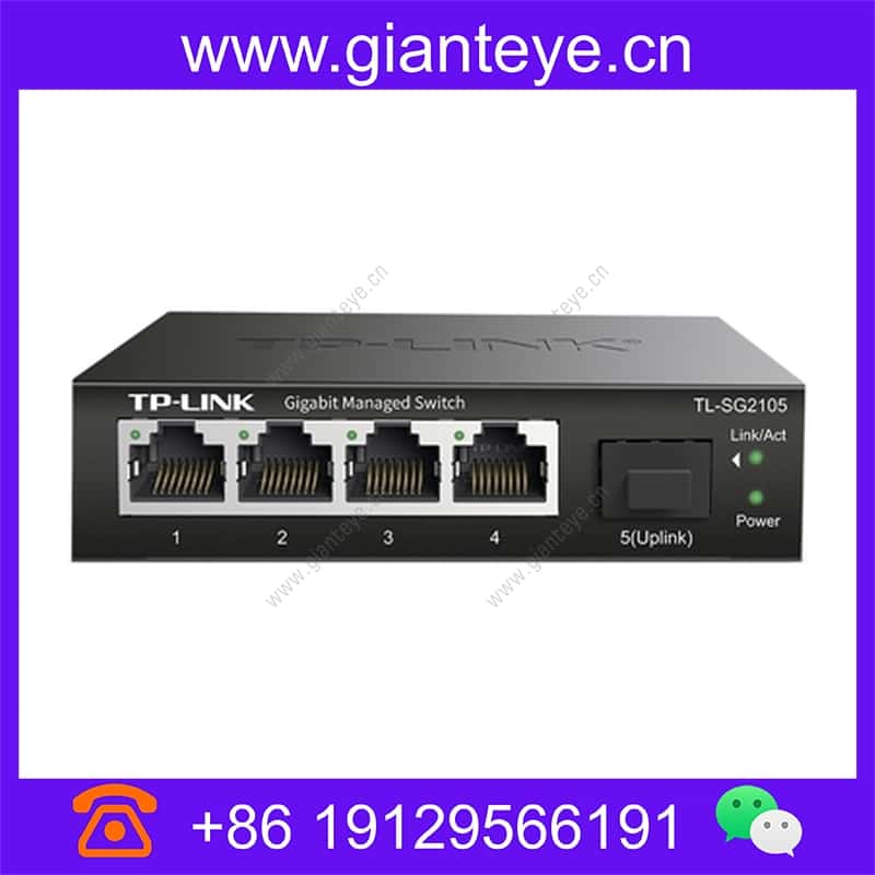 TP-LINK TL-SG2105 5口全千兆Web网管交换机 4GE 1SFP 二层 tl-sg2105_img_00.jpg