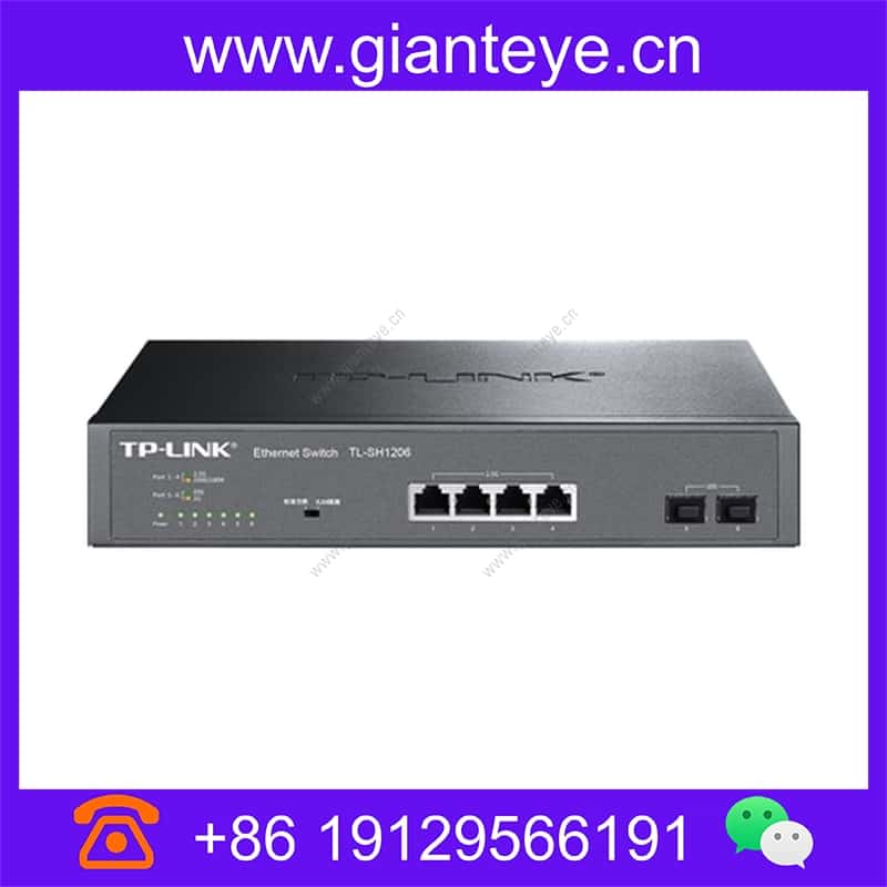 TP-LINK TL-SH1206 万兆上联非网管交换机4GE 2SFP+铁壳 二层隔离 tl-sh1206_img_00.jpg