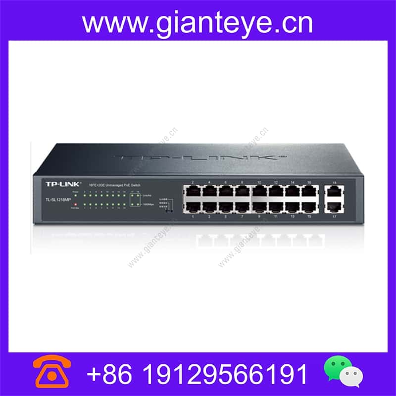 TP-LINK TL-SL1218MP 18口非网管PoE交换机 2GE 16PoE 119W 二层 tl-sl1218mp_img_00.jpg